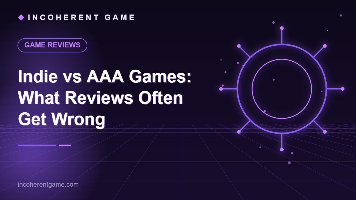 Indie vs AAA Games: What Reviews Often Get Wrong